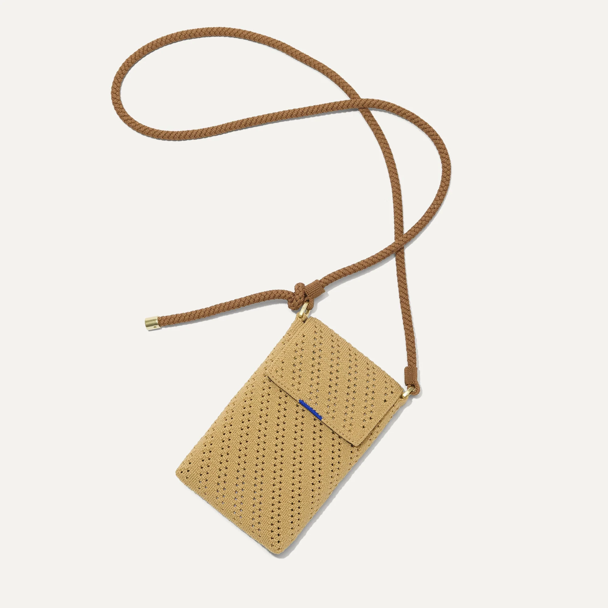 The Phone Crossbody - Brown Butter Crochet