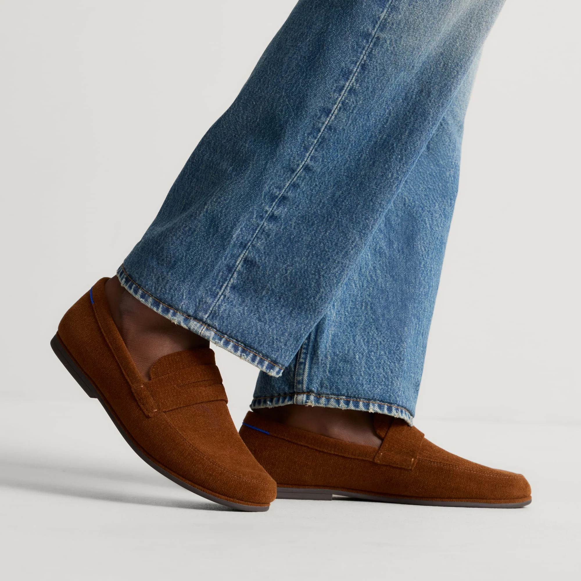 The Ravello Penny Loafer - ReVelvet™ Russet - Image 2