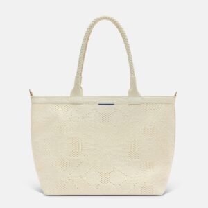 The Lightweight Zip Tote - Moonflower