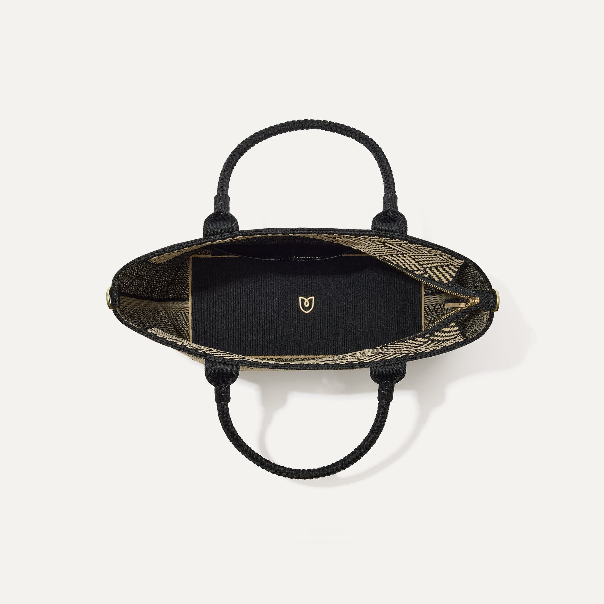 The Lightweight Zip Tote - Polar Zig Zag - Image 6