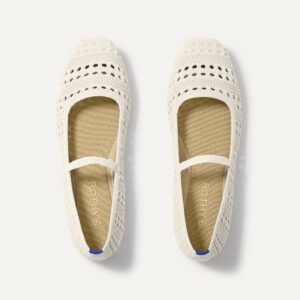The Max Square Mary Jane - Sandy Crochet