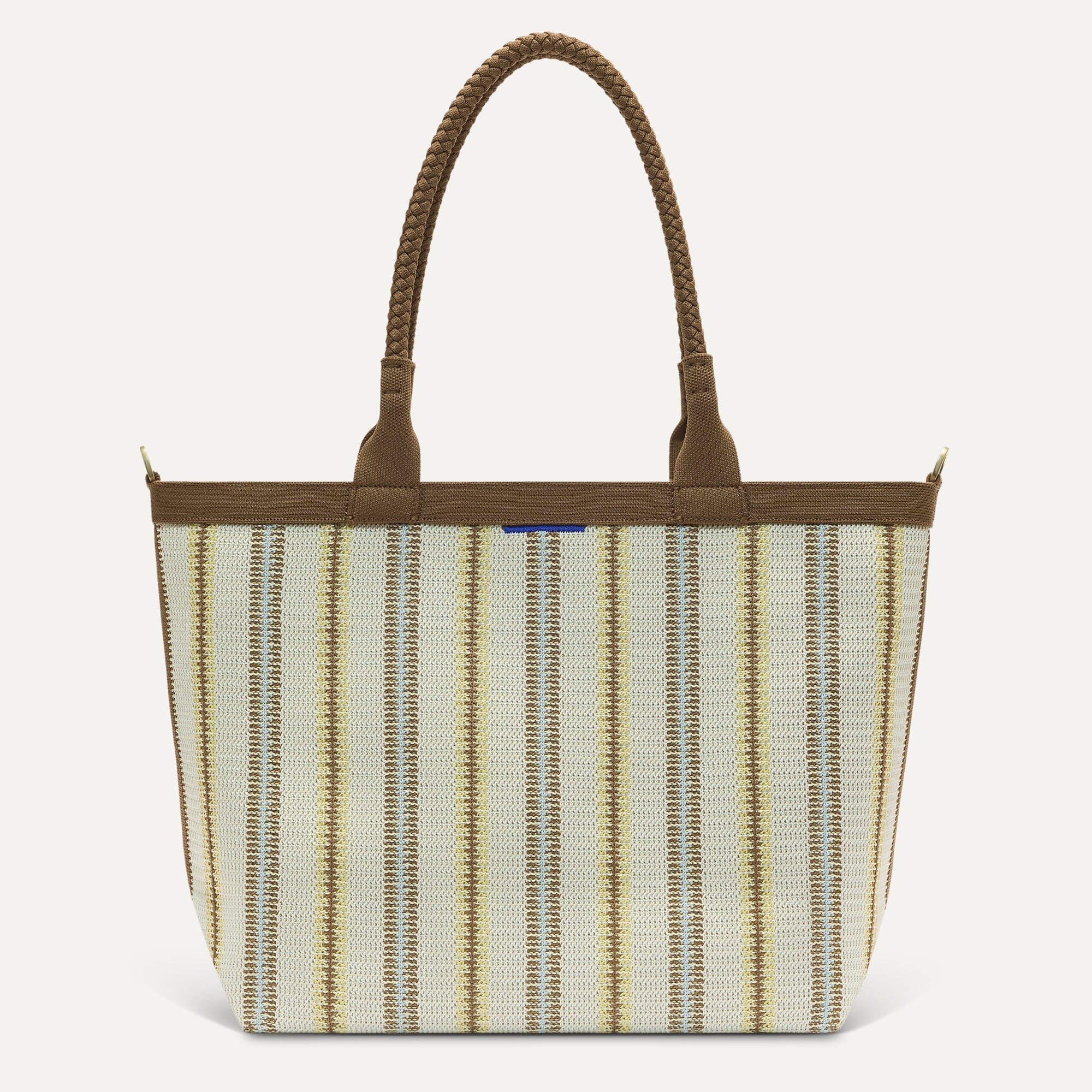 The Lightweight Zip Tote - Sunbeam Market Stripe