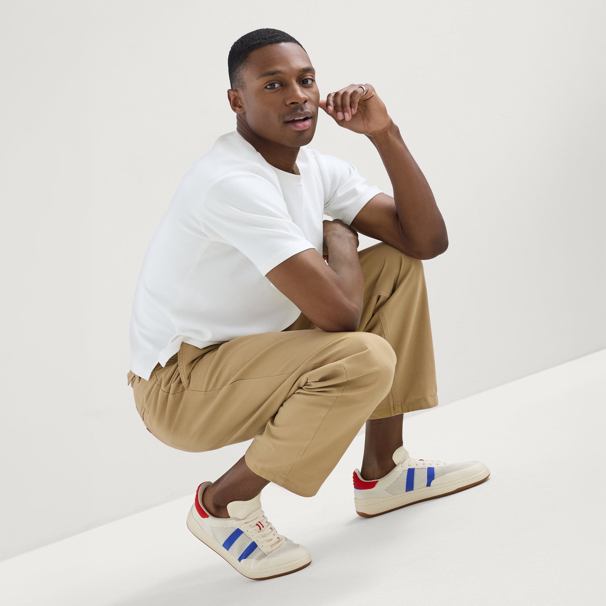 The Men's Court Sneaker - Turbo Blue - Image 3
