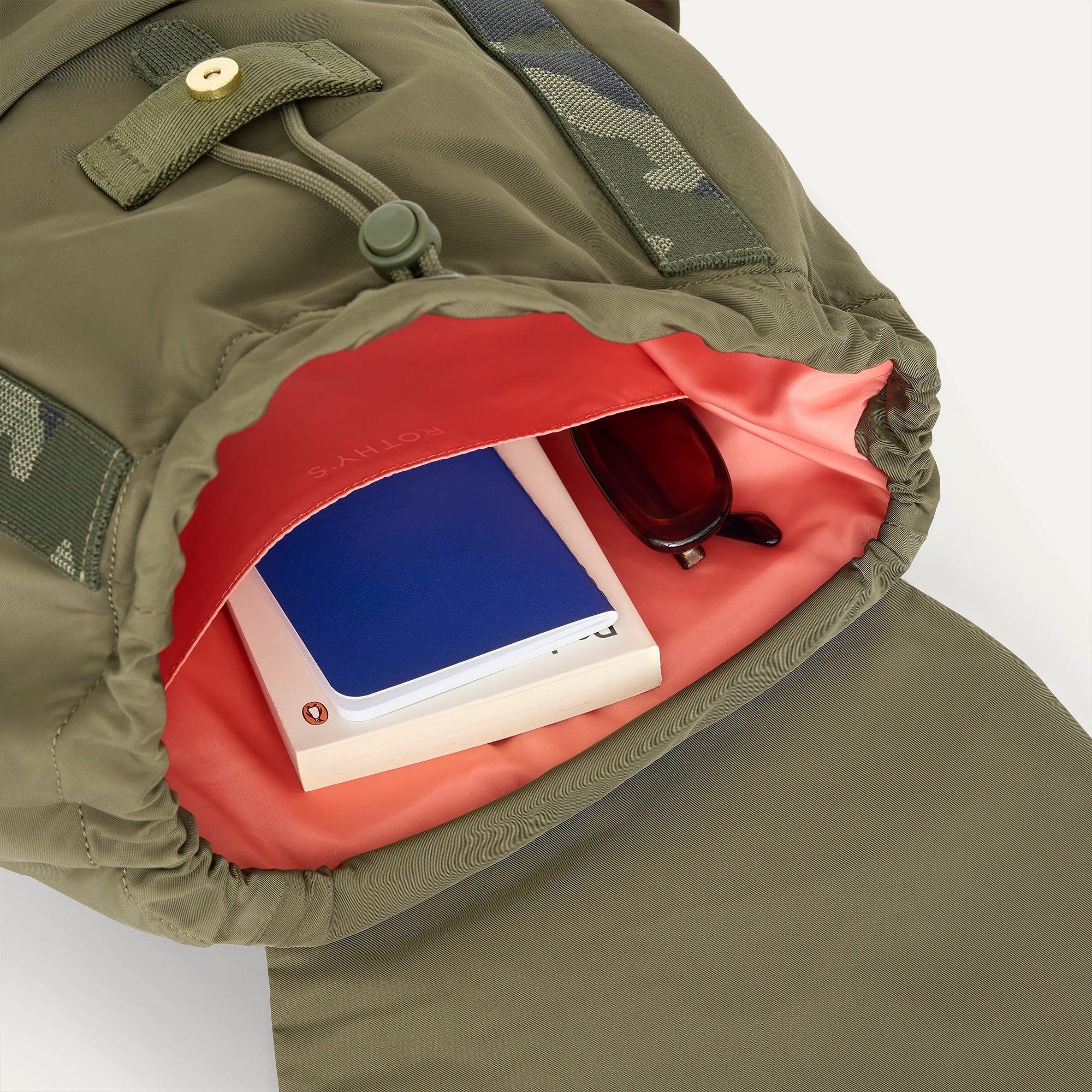 The Travel Cinch Backpack - Forest - Image 3