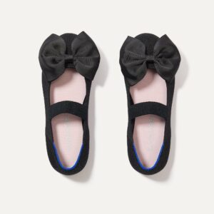 The Kids Big Bow Mary Jane - Black