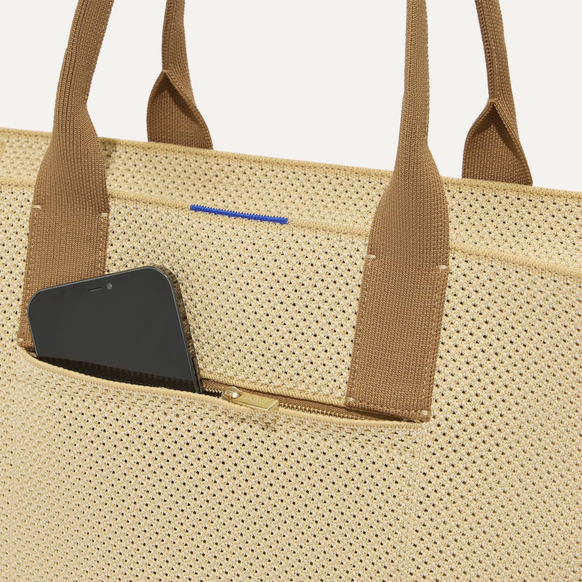 The Classic Tote - Macadamia Open-Knit - Image 6