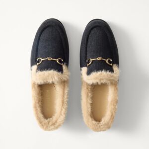 The Aprés Loafer Mule - ReVelvet™ Black
