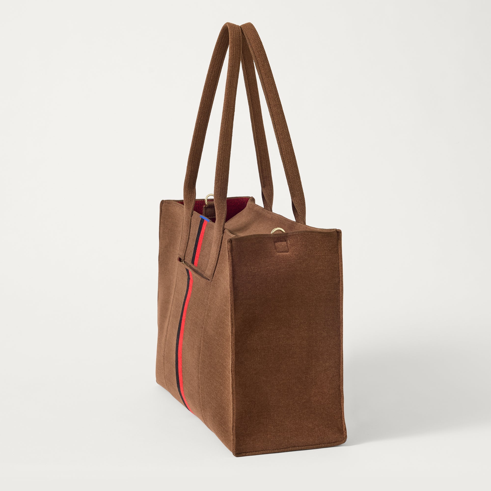 The Classic Tote - ReVelvet™ Cinnamon Stripe - Image 4