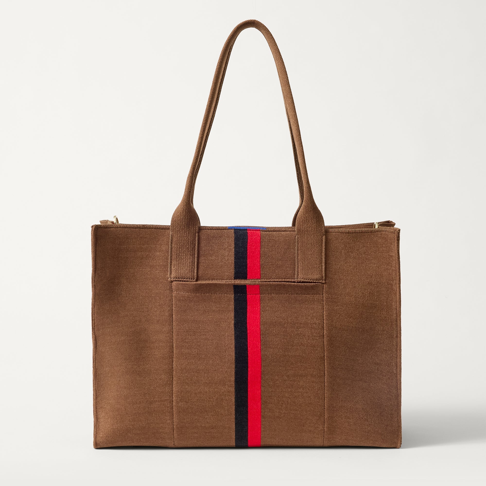 The Classic Tote - ReVelvet™ Cinnamon Stripe - Image 2