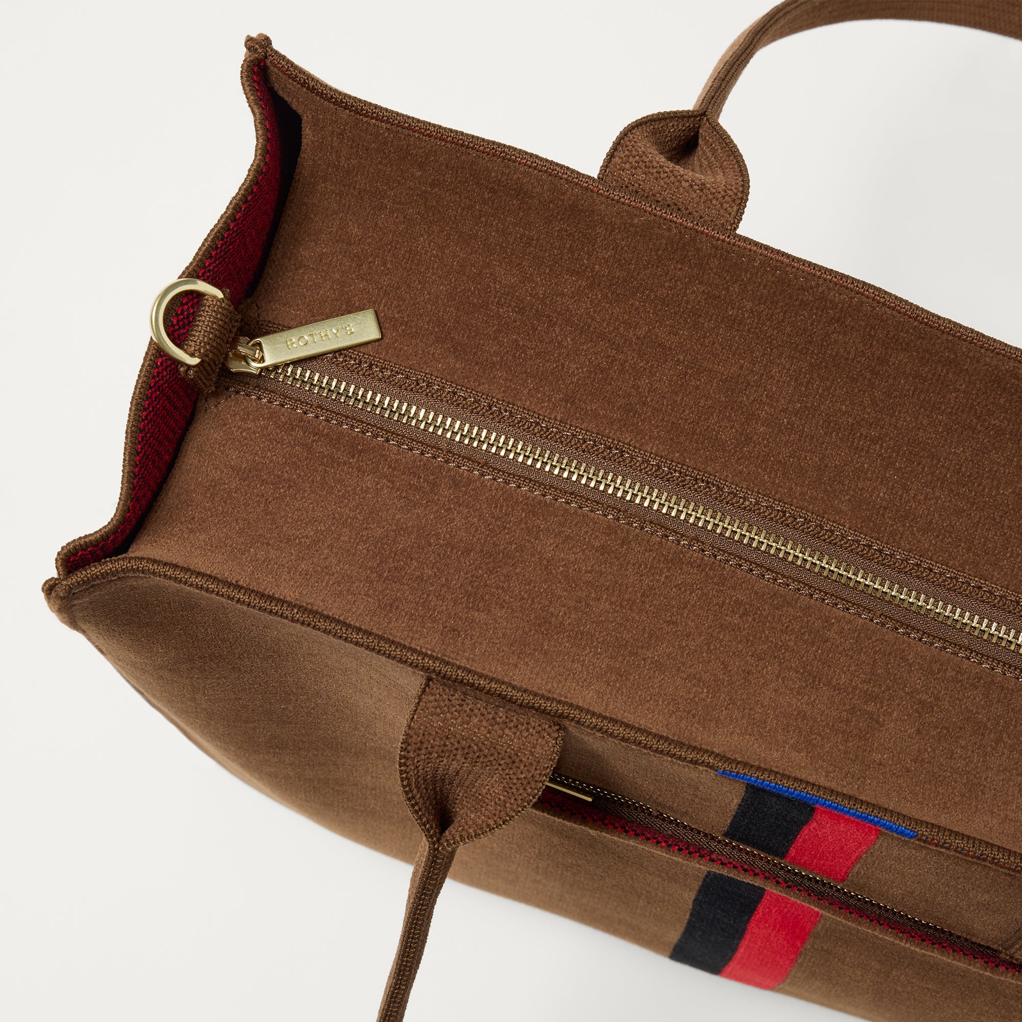 The Classic Tote - ReVelvet™ Cinnamon Stripe - Image 5