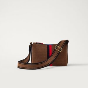 The Casual Crossbody - ReVelvet™ Cinnamon Stripe