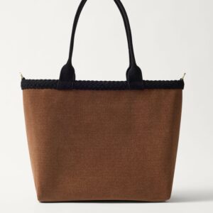 The Lightweight Zip Tote - ReVelvet™ Cinnamon