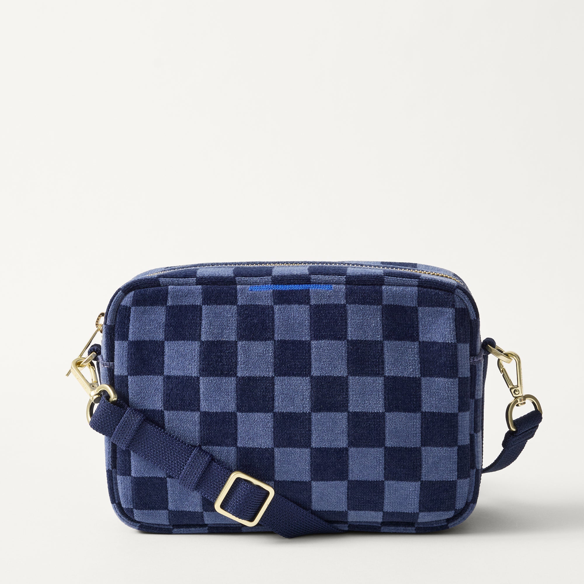 The Crossbody Camera Bag - ReVelvet™ Blue Ink - Image 2